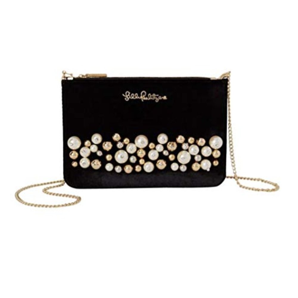 Lilly Pulitzer - Velvet Crusin Crossbody - ONYX - Picture 7 of 7